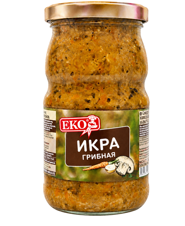 Икра грибная ТМ EKO